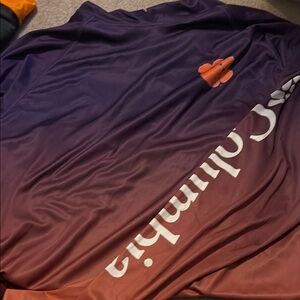 Columbia Gradient Purple and Orange Jacket